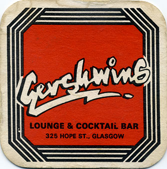 Gershwins Beer Mat